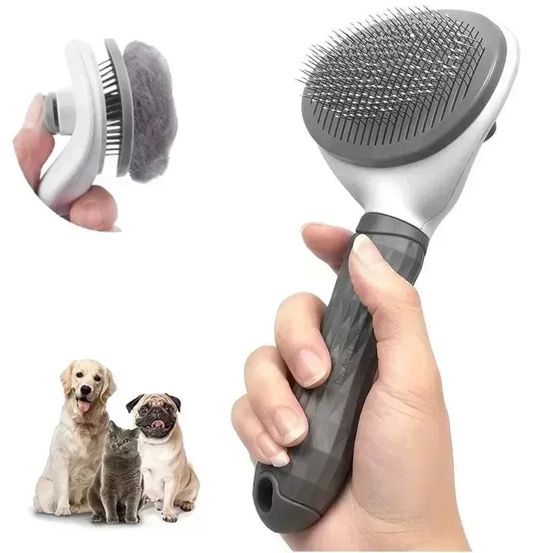 Non-slip Beauty Brush for Dogs & Cats