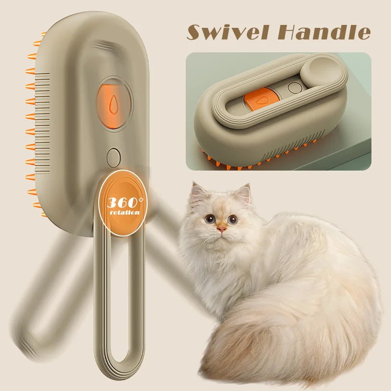 Peigne de toilettage à vapeur PawSpa : le soin ultime pour les chats et les chiens
