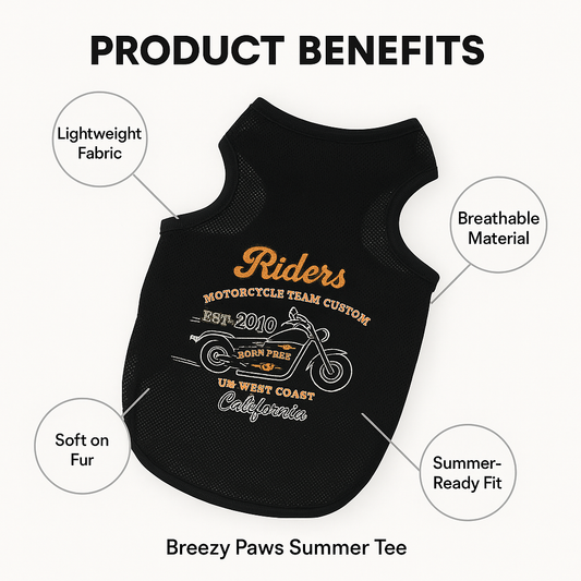 The Breezy Paws Summer Tee