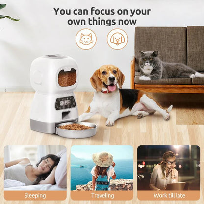 FeedMaster 3.5L Smart Pet Feeder