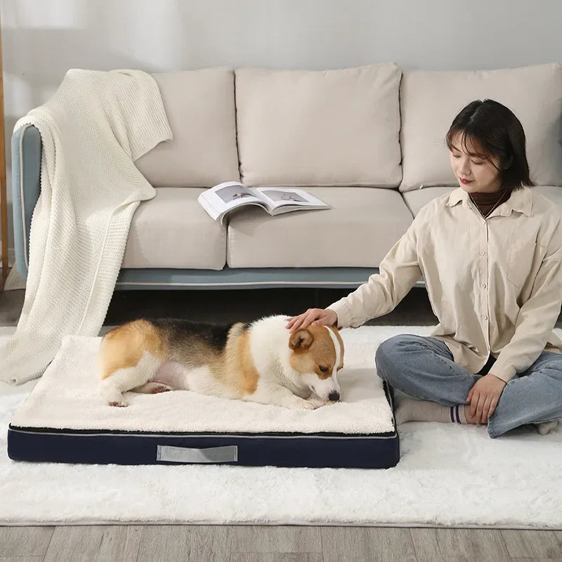 GrandePlush Ultimate Comfort Bed for Large Dogs